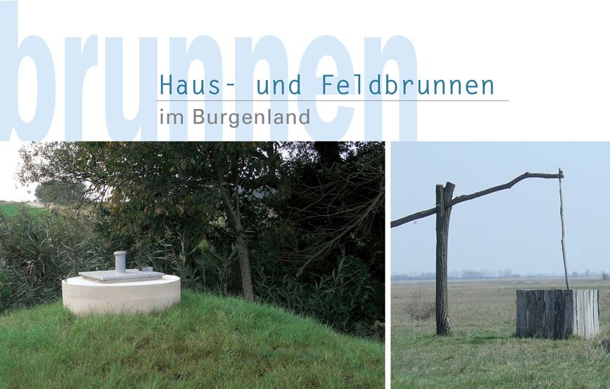Broschüre 'Hausbrunnen Burgenland'