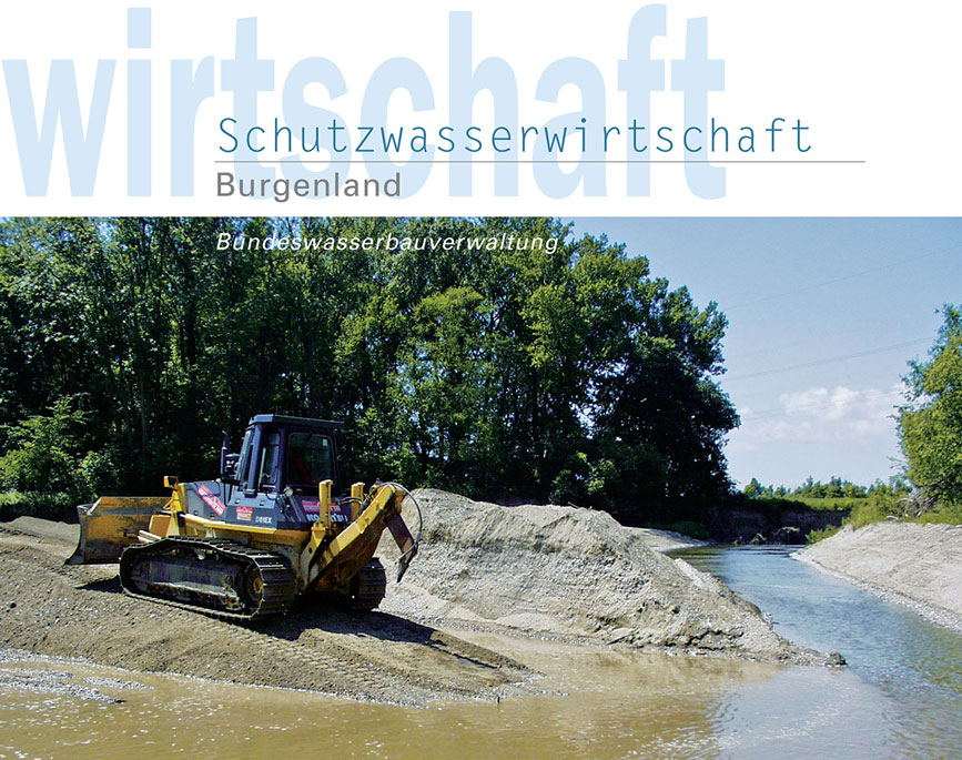Broschüre 'Jahresbericht Schutzwasserwirtschaft Burgenland'