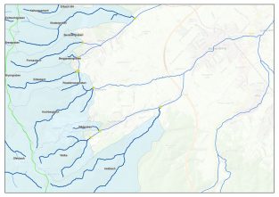 Wildbach- und Lawinenverbauung Einzugsgebiete (WLV)